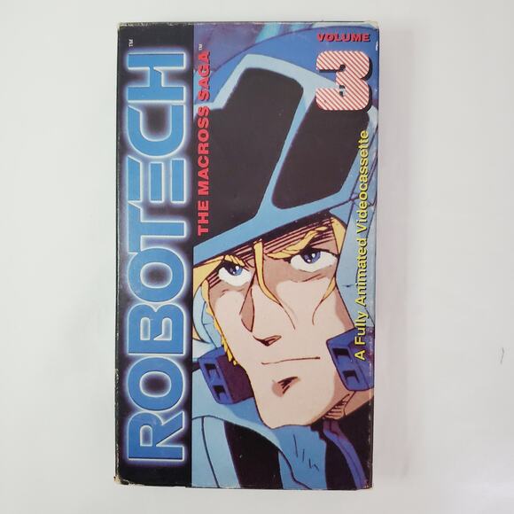 Tested-Vintage 80s & 90s Anime VHS Bundle. Red Hawk, Robotech, Landlock, Slayers - Picture 5 of 10